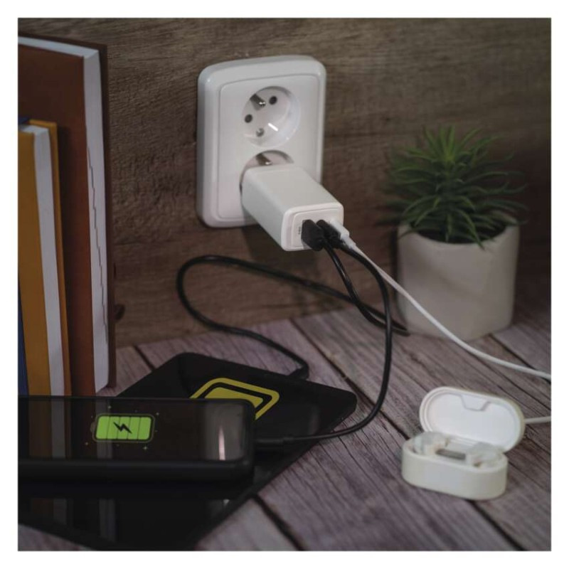 USB ADAPTÉR SÍŤ GAN PD 65W; A2C 12