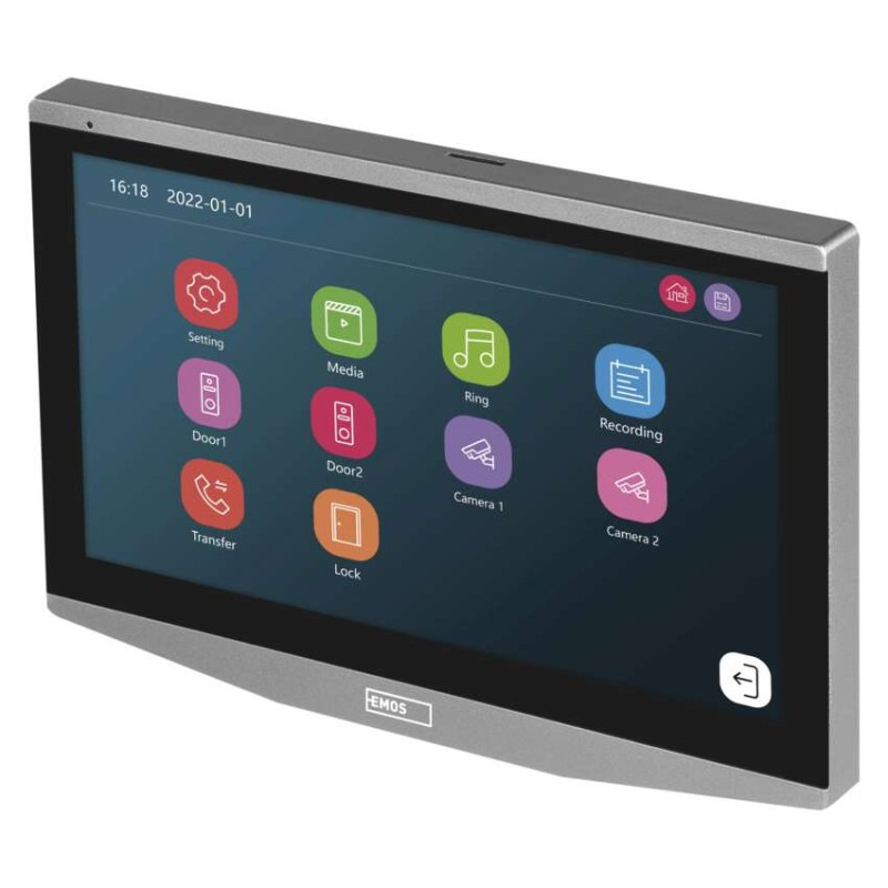 GOSMART VIDEOTELEFON 7 LCD SLAVE IP-700 10
