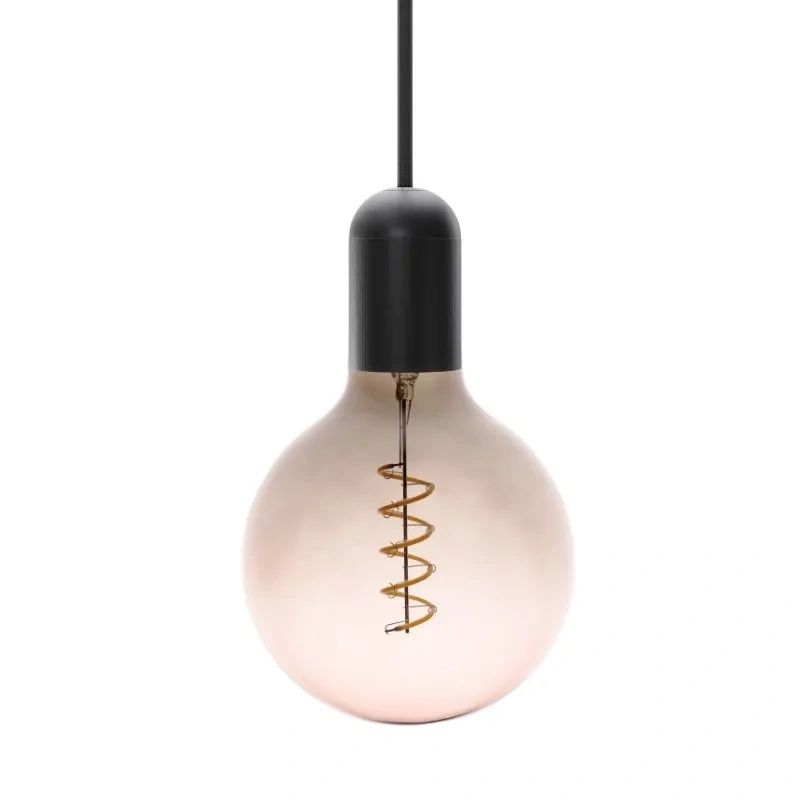 LED dekoratívna žiarovka / filament SPIRAL 4W GREY - PINK - G125 / E27 / 2000K - ZSF123 1
