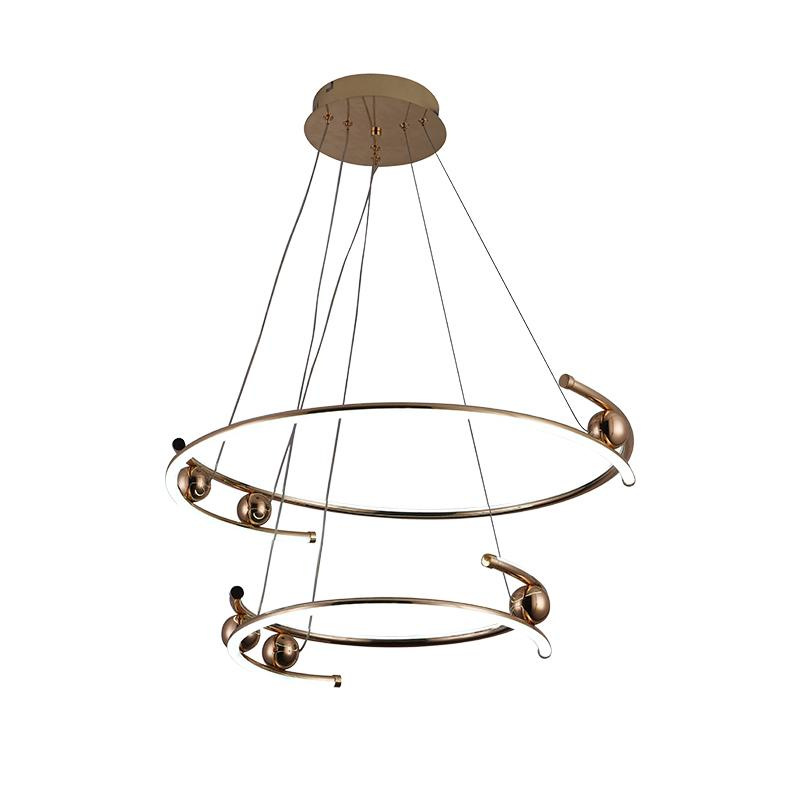 LED závesné svietidlo + diaľkový ovládač 80W - J4346/GCH 8