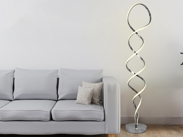 LED dizajnová stojaca lampa 90W - JF2303/CH 4