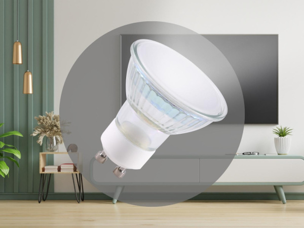 LED žiarovka 6,7W - GU10 / SMD / 4000K - ZLS1327 6