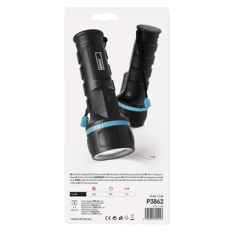 SVIETIDLO LED GUM. 3LED 2xD  P3862 3
