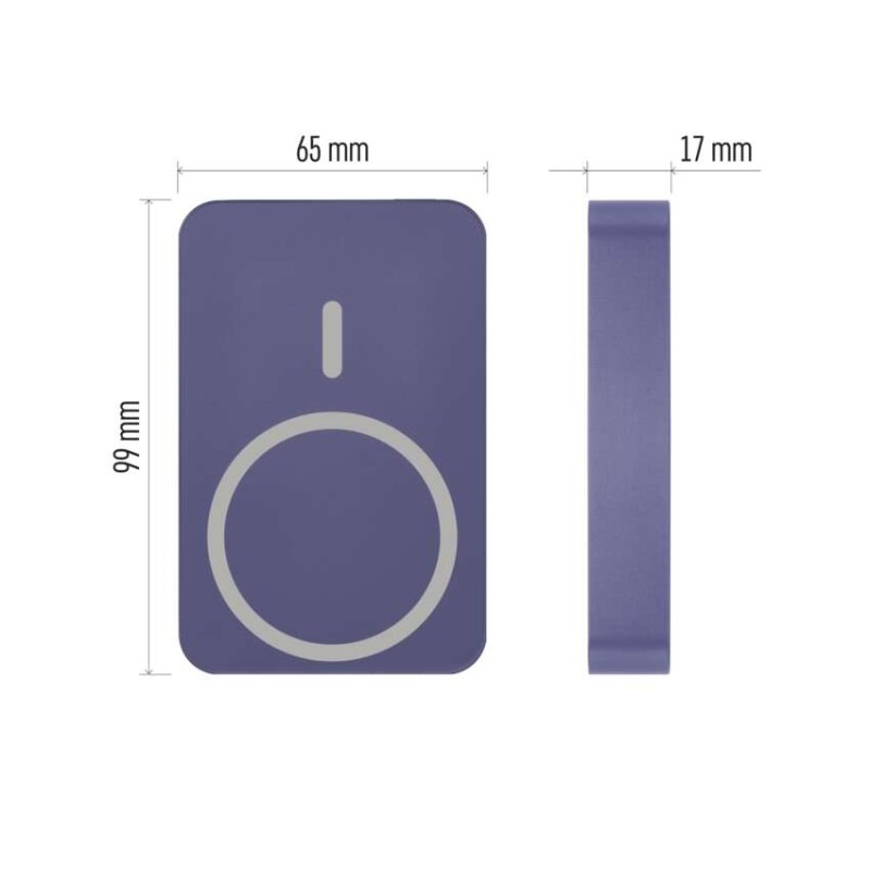 EMOS POWERBANKA WI 1046 10000MAH MODRÁ 1
