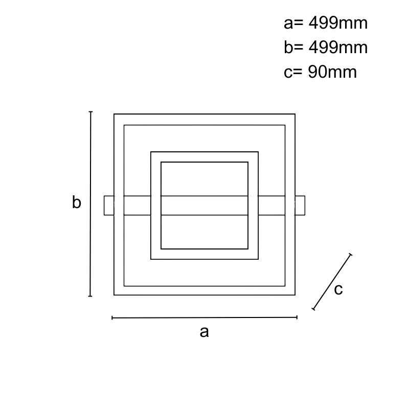 LED stropné svietidlo s diaľkovým ovládačom 70W - J3365/B 10