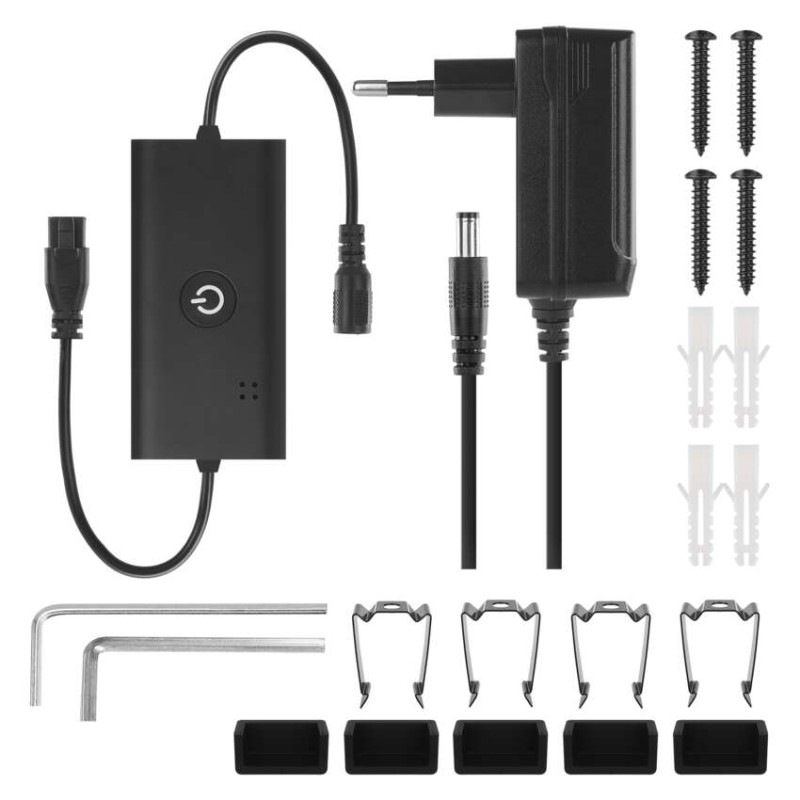 GOSMART LED STOJACÍ LAMPA 24W 1000LM RGB 8