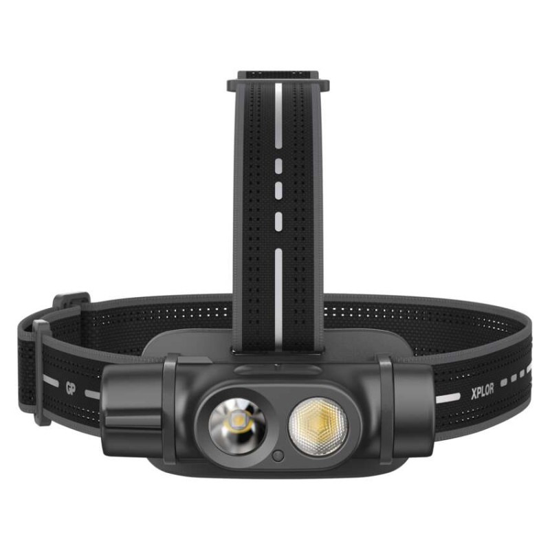 LED nabíjecí čelovka GP Xplor PHR19, 120 8