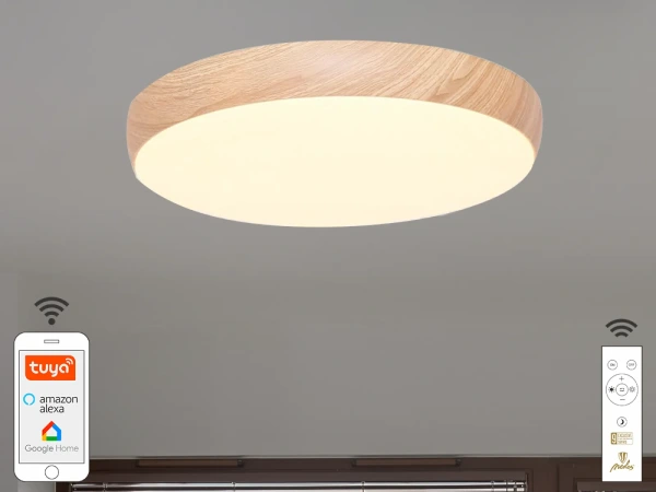 LED stropné svietidlo OPAL + diaľkový ovládač + Wifi 48W - LC942W 2