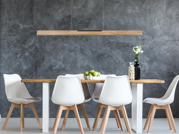 Drevený luster na lanku z masívneho dreva LED 22W / 1200 - WRL0221 2