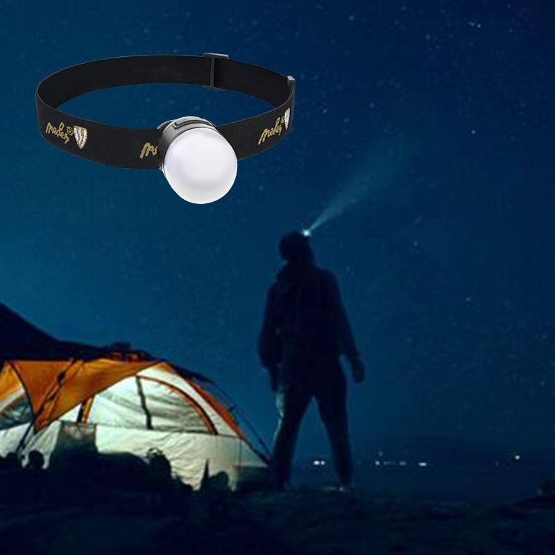 LED nabíjacia čelovka 2v1 - LH06R 3