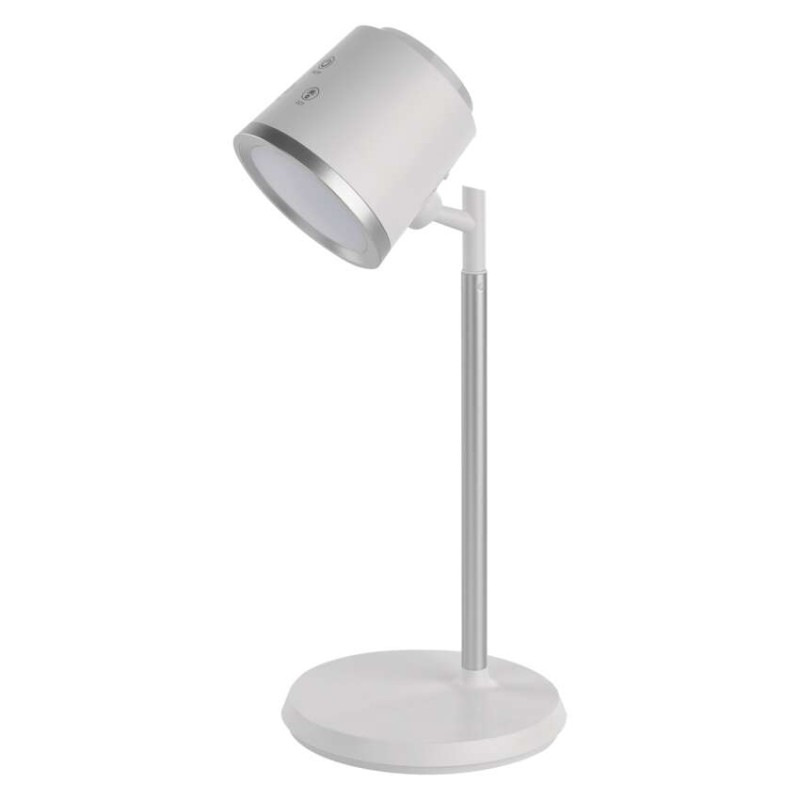 LED STOLNÍ LAMPA ABBIE BÍLÁ
