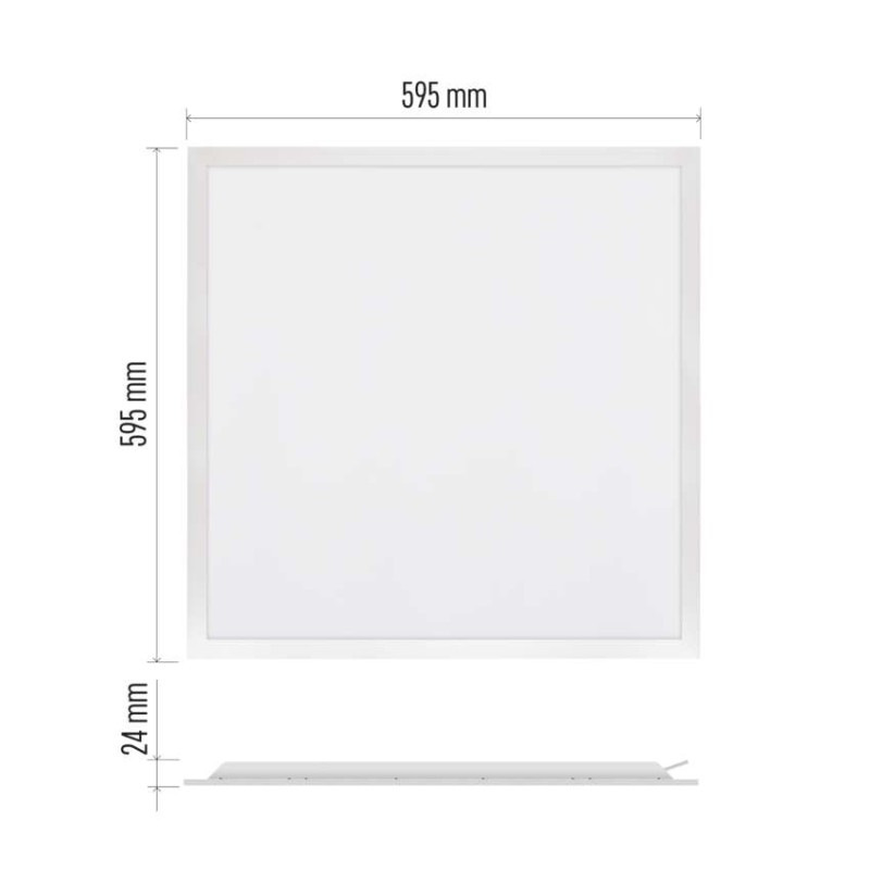 LED Panel 600x600 36W 4000K UGR 4000lm backlit REXXO EMOS 2