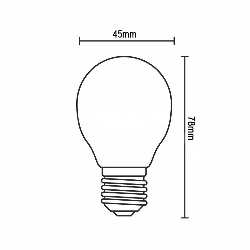 LED žiarovka 6W - G45 / E14 / SMD / 4000K - ZLF823 3