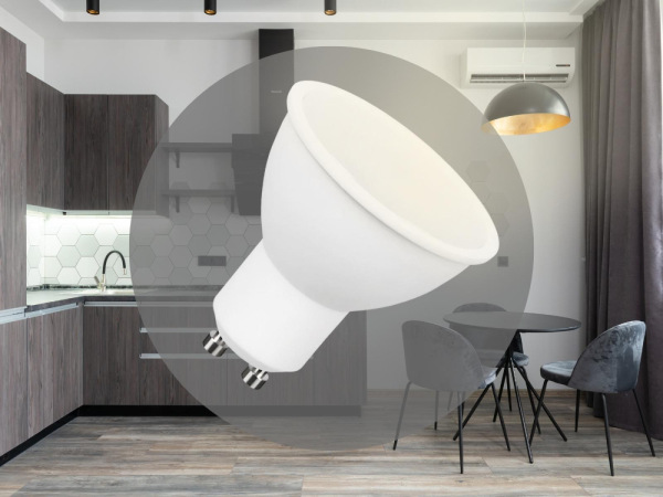 LED žiarovka 6W - GU10 / SMD / 3000K - ZLS116 5