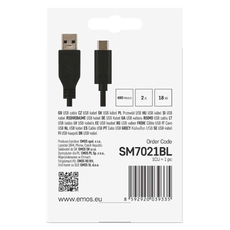USB 3.0 A/M - USB 3.1 C/M 1M B 4
