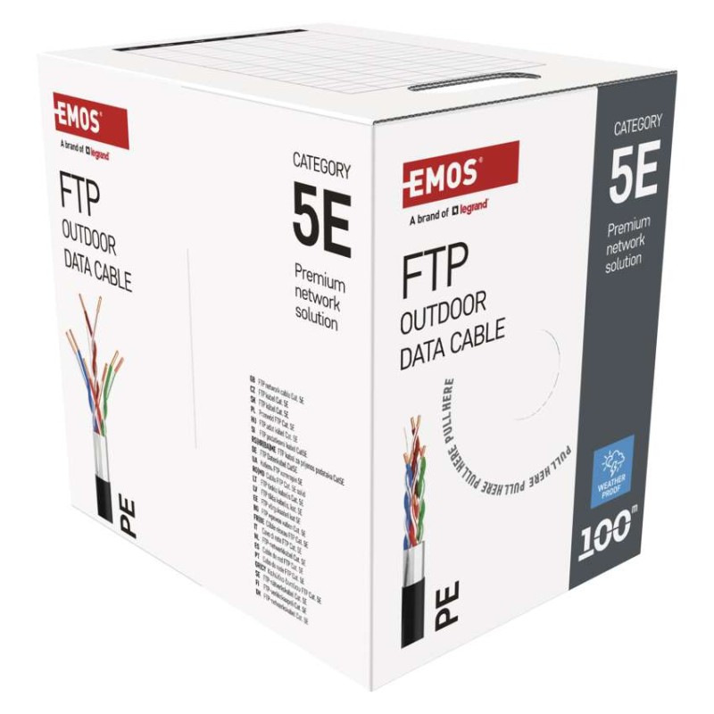 FTP KABEL CAT5E PE 100M OUTDOOR 8