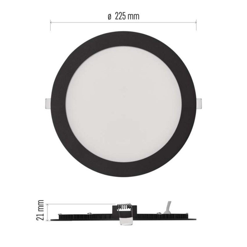 LED SVÍTIDLO NEXXO VES.KR 18W 1600LM IP4 2