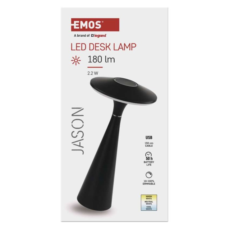 LED STOLNÍ LAMPA JASON 9