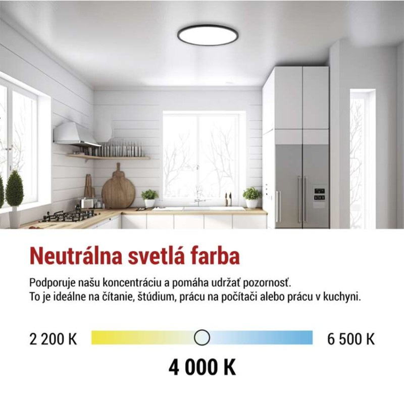 LED SVÍTIDLO FLORI PŘ.K 22W 2200LM NW IP 7