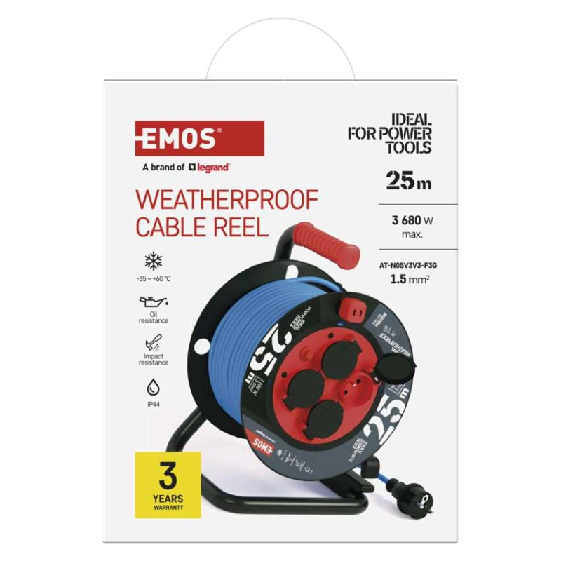 BUBEN 4Z 25M 1,5MM NEMRZNOUCÍ PVC KABEL 9