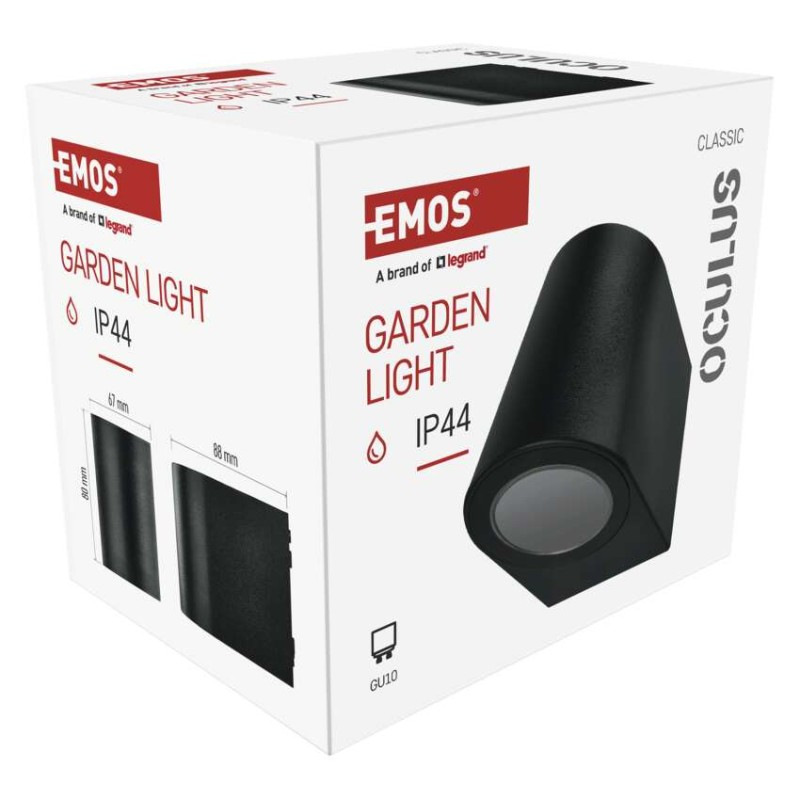 LED ZAHRADNÍ SVÍTIDLO,GU10,IP44,MAX 35W, 14
