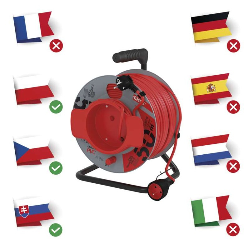 Káblový bubon 1zás. 50m P19150 4