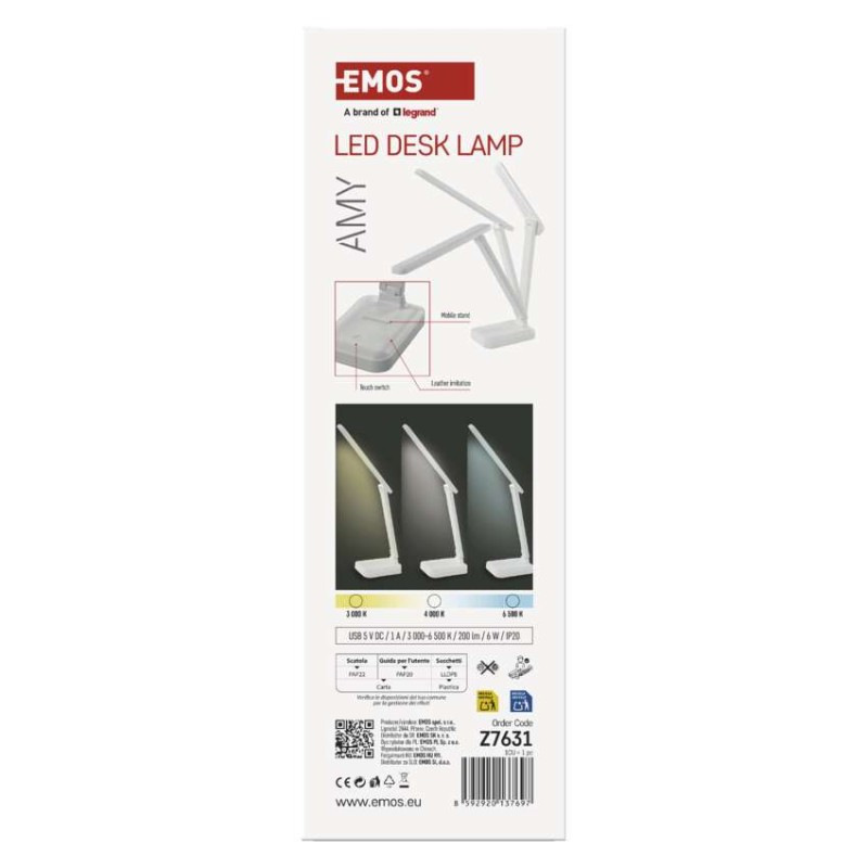 LED STOLNÍ LAMPA AMY 11
