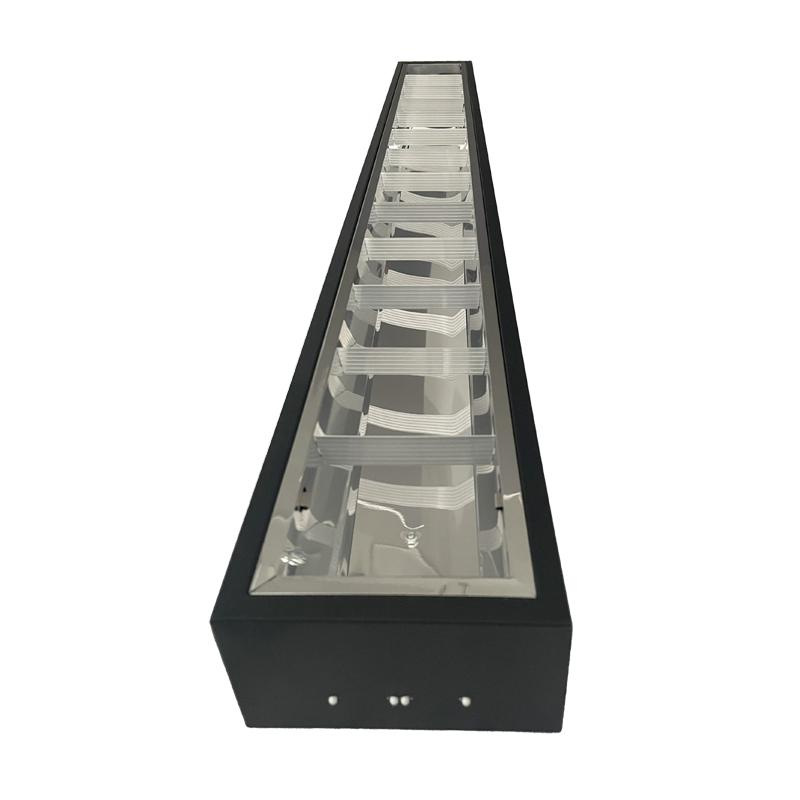 Čierne žiarivkové prisadené svietidlo na 2 x T8 ( 120cm LED trubica ) - TL301B 14