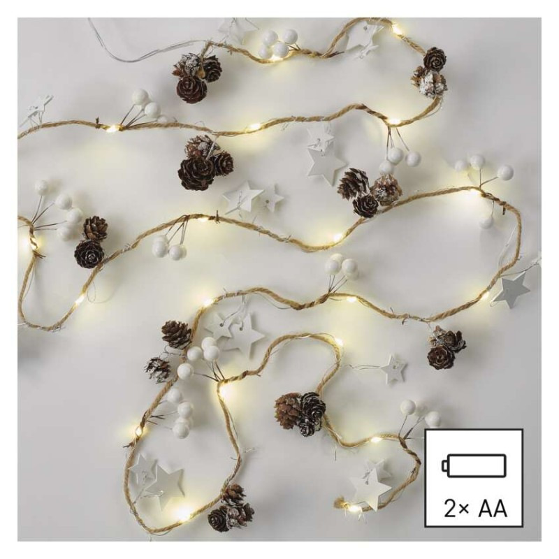 20LED DECO GIRLAND 2AA WW 7