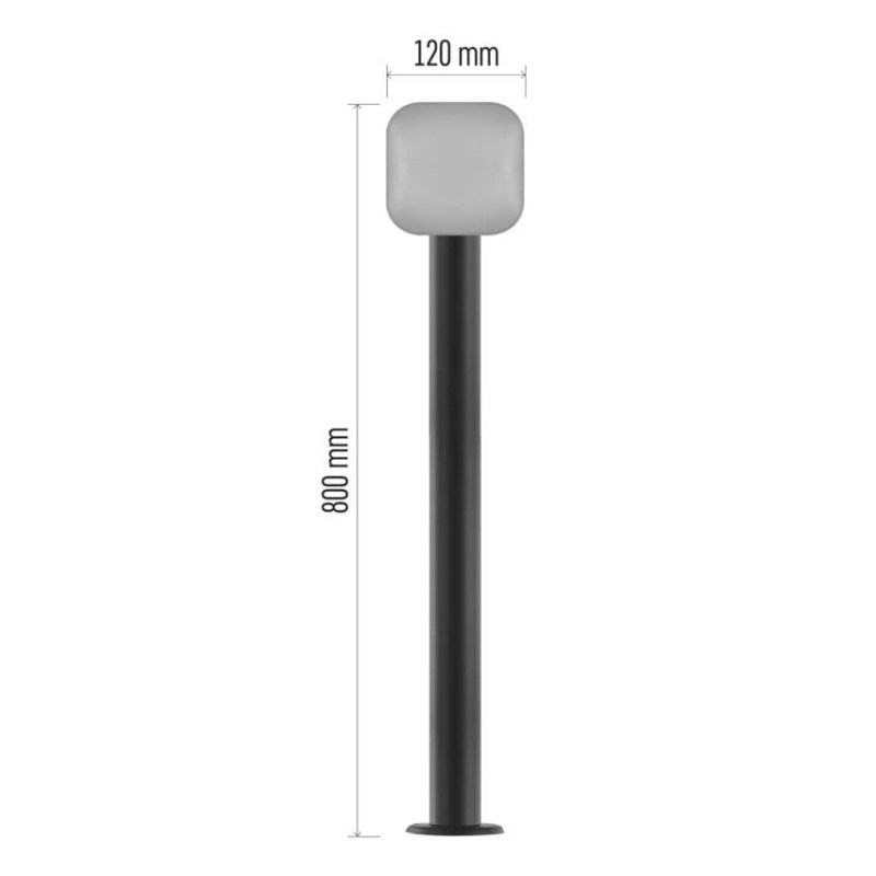 LED ZAHRADNÍ SVÍTIDLA,12,5W,IP44,900LM,S 5