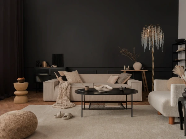 Luxusná krištáľová stojaca lampa 5 x G9 - CA021/F 1