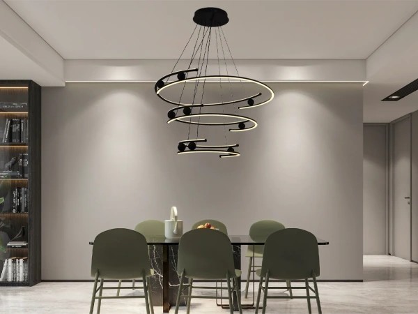 LED visiaca lampa na lanku + diaľkový ovládač 170W - J4347/B 13