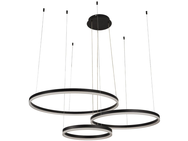 LED závesné svietidlo s diaľkovým ovládačom 125W - J4384/B 4