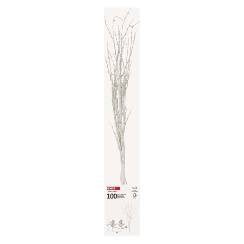 100LED BIRCH BRANCH WW SET 2 PCS 4