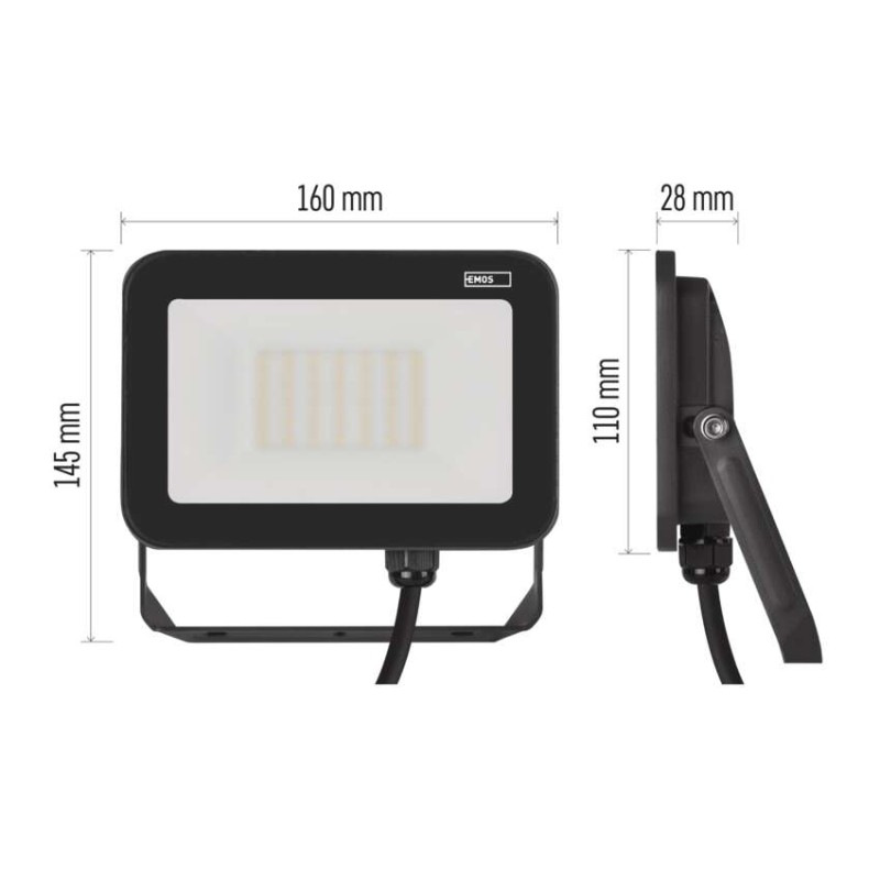 Reflektor LED 30W PROFI NW  ZS2632 3300lm IP65 4