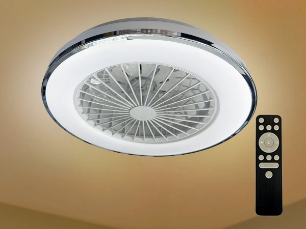 LED stropné svietidlo OPAL + stropný ventilátor + diaľkový ovládač 48W - LCL6342 5