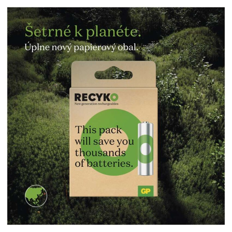 NEMOCNICA Batéria GP RECYKO 650mAh R03 2PP B25162 1032122062 7