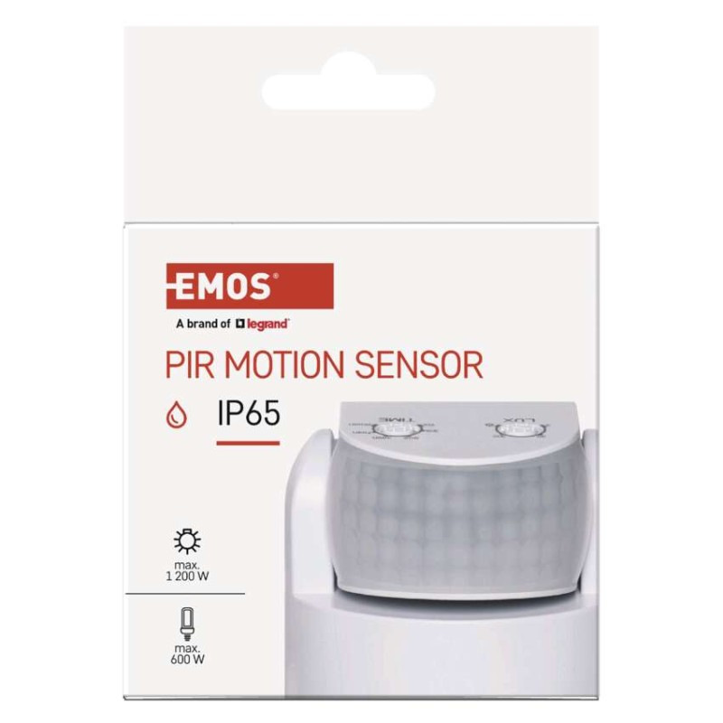 POHYBOVÉ ČIDLO PIR B 1200W IP65 6