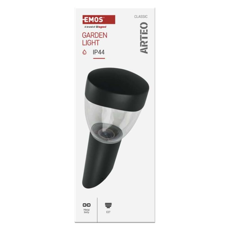 LED ZAHRADNÍ SVÍTIDLO,E27,IP44,MAX 15W,N 11