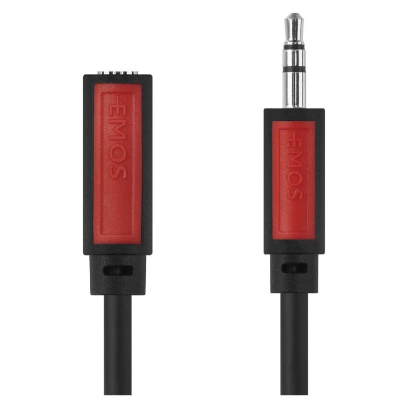 3,5MM ST/M-3,5MM ST/F 5M ČERNÁ 1