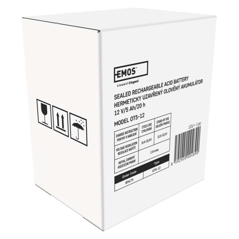 AKUM SLA 12V 5Ah FA6,3 7