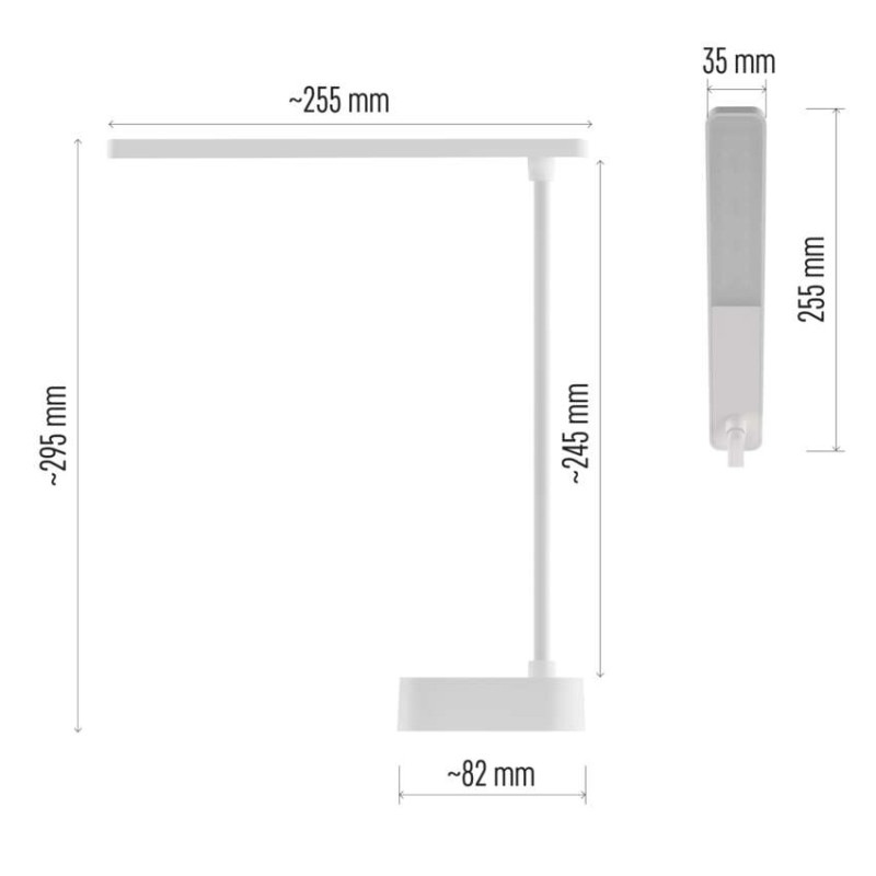 LED STOLNÍ LAMPA LUCY 1