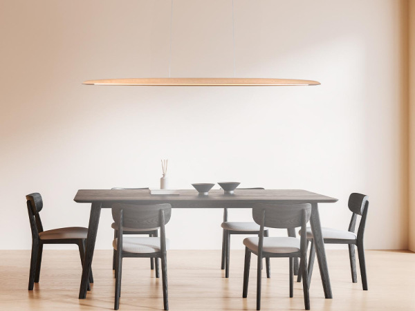 Drevený luster na lanku z masívneho dreva LED 22W / 1300 - WRL0321 8