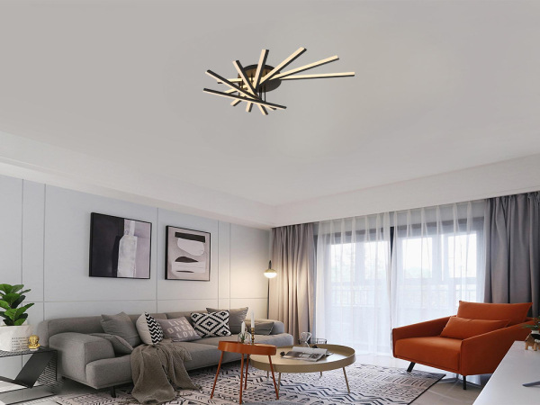 LED stropné svietidlo s diaľkovým ovládačom 120W - J3345/B 9