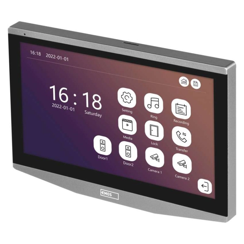 GOSMART VIDEOTELEFON 7 LCD SLAVE IP-700 9