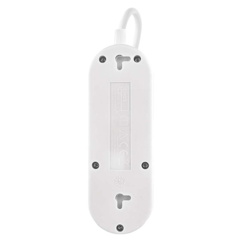 Kábel predlžovací 2Z 1,4m+2xUSB-A+1xUSB-C P0211E 10