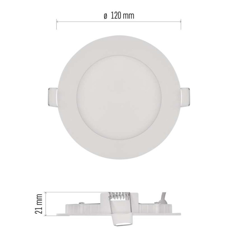 LED SVÍTIDLO NEXXO VES.KR 7W 450LM IP40 2