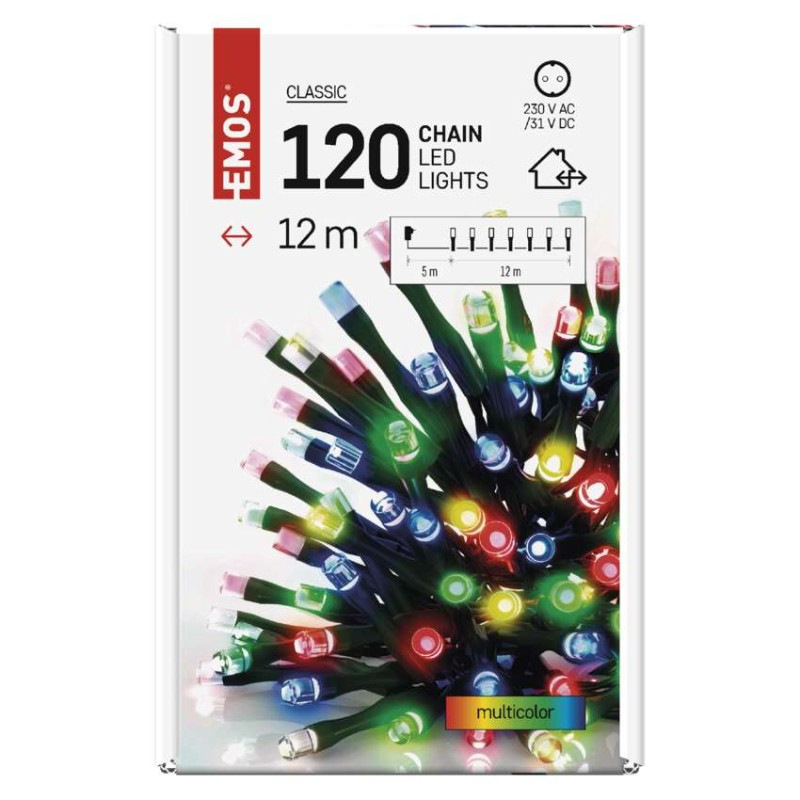Vian. súprava Classic 120LED 12M 7