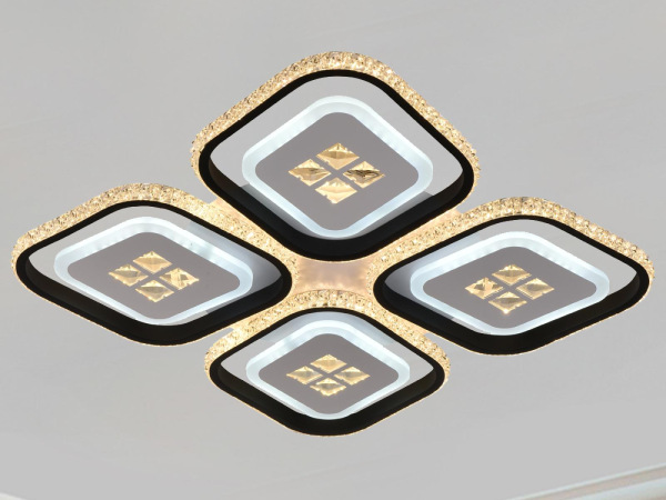 LED stropná lampa + diaľkový ovládač 130W - J3308/B 10