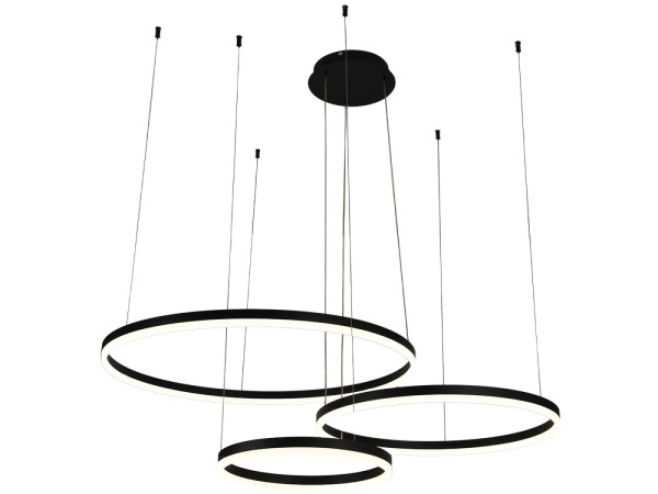 LED závesné svietidlo s diaľkovým ovládačom 125W - J4384/B 7